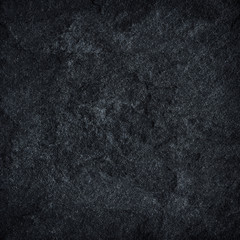 Dark grey black slate background or texture.