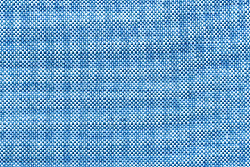 Fototapeta na wymiar Silk fabric wallpaper texture natural textile pattern background in shiny light bright blue color tone