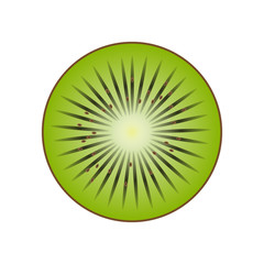 abstract kiwi fruit