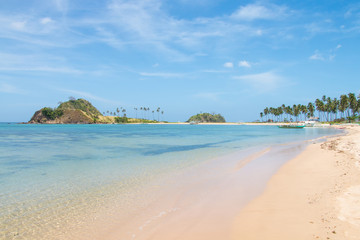 Obraz premium Picturesque view of the beach