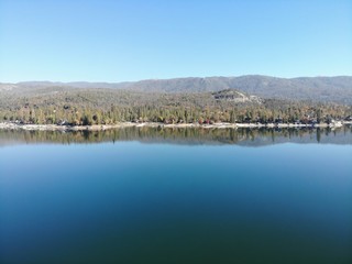 Fototapeta na wymiar Sierra National Forest at Bass lake