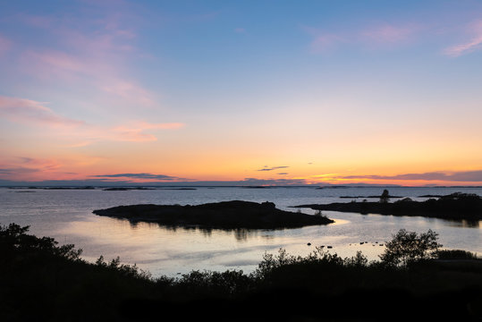 Sunset in Finnish Archipelago
