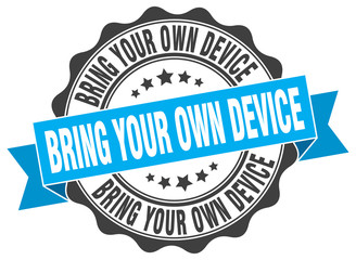bring your own device stamp. sign. seal