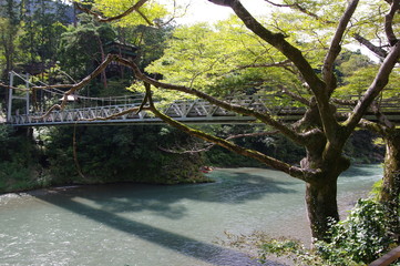 渓谷と橋