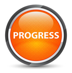Progress galaxy orange round button