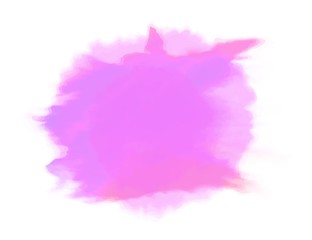 Watercolor texture spot, isolated on white background. Vector illustration.