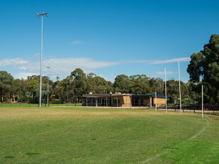 Heatherdale Reserve in suburban Mitcham in Melbourne, Australia