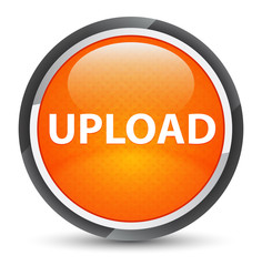 Upload galaxy orange round button
