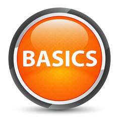 Basics galaxy orange round button