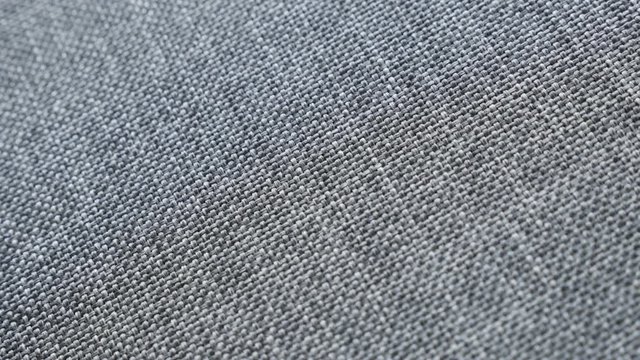 Close-up texture of upholstery fabrics slow pan 4K video