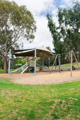 Suburban playground in Templestowe in Melbourne, Australia