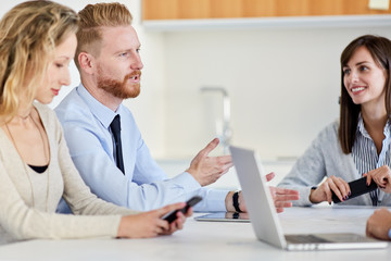 Obraz premium Business meeting in office