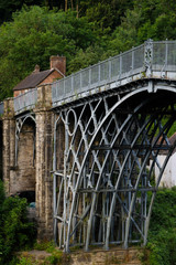 The Iron Bridge, Ironbridge, Shropshire, England