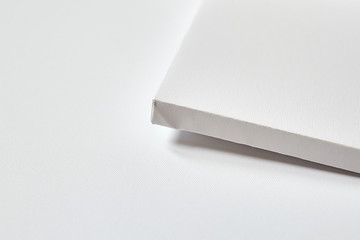 White blank canvas background