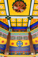 traditional Chinese style pavilion ceiling decoration