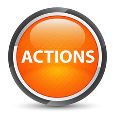 Actions galaxy orange round button