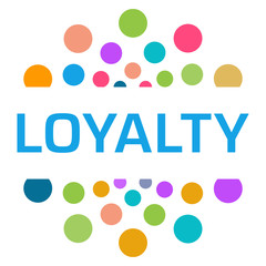 Loyalty Colorful Dots Circular 