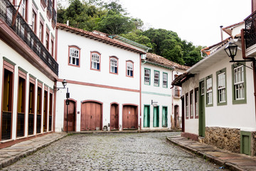 Fototapeta na wymiar Rua de Ouro Preto /MG - Brasil
