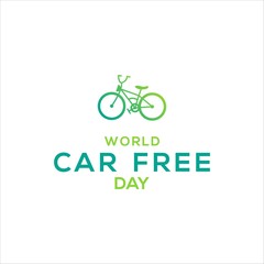 car free day design template