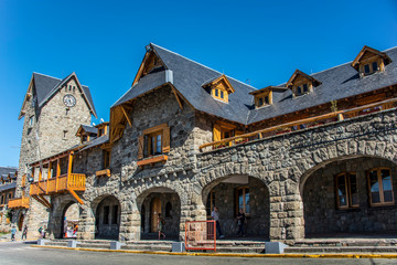 Piazza del comune nel centro civico di San Carlos de Bariloche