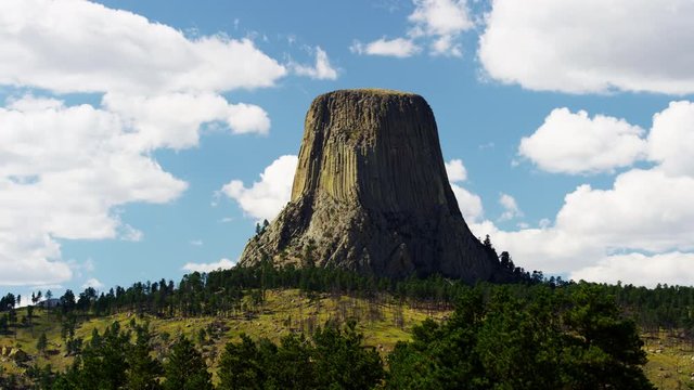 Devils Tower Monument Wyoming Black Hills USA