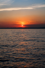 Sunset on the Bosphorus, Istanbul, Turkey