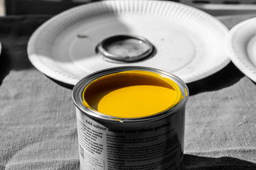 Yellow Paint