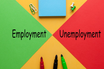 Employment Unemployment Concept