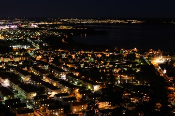 Fototapeta na wymiar Jonköping bei nacht