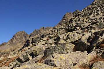 Geröllfeld am Schwarzhorn 
