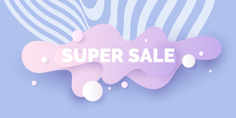 Original poster concept for sale. Trendy illustration