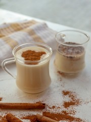 traditional Turkish drink; sahlep.