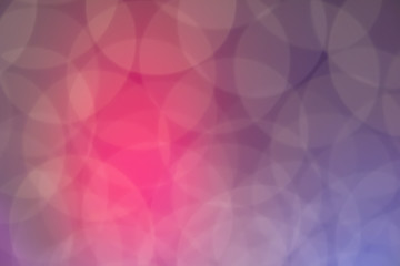 Blurred circular points bright light