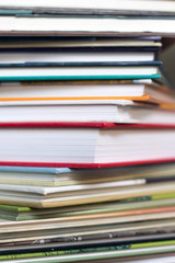 Livres empilés