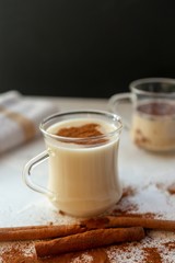traditional Turkish drink; sahlep.