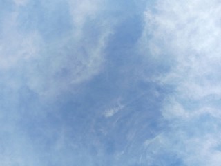 blue sky with clouds