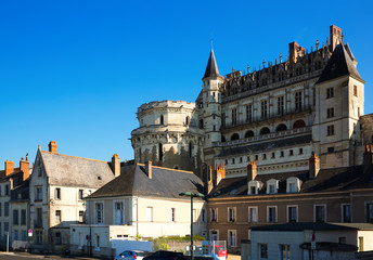Fototapeta premium View of majestic castle Chateau de Blois