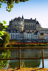 View of majestic castle Chateau de Blois