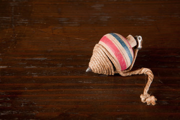 Antique spinning top