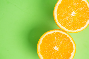 orange fruit in colorful background