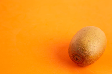 kiwi on colorful background
