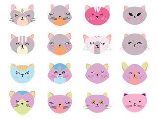  Cat icon in EPS10 vector format isolated