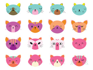  Cat icon in EPS10 vector format isolated