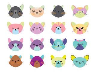 Mouse icon in EPS10 vector format isolated
