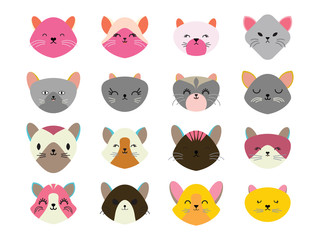 Mouse icon in EPS10 vector format isolated