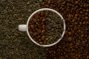 кофе против чая  