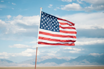 american flag of united states of america