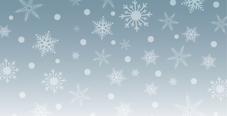 Weihnachtshintergerund Schneeflocken