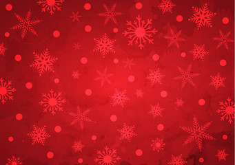 Weihnachtshintergerund Schneeflocken