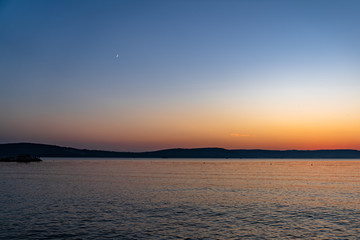 Obraz premium sunset over sea